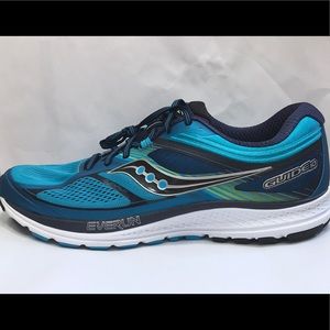 Saucony Guide 10 Blue Men's Running Shoes Size 14